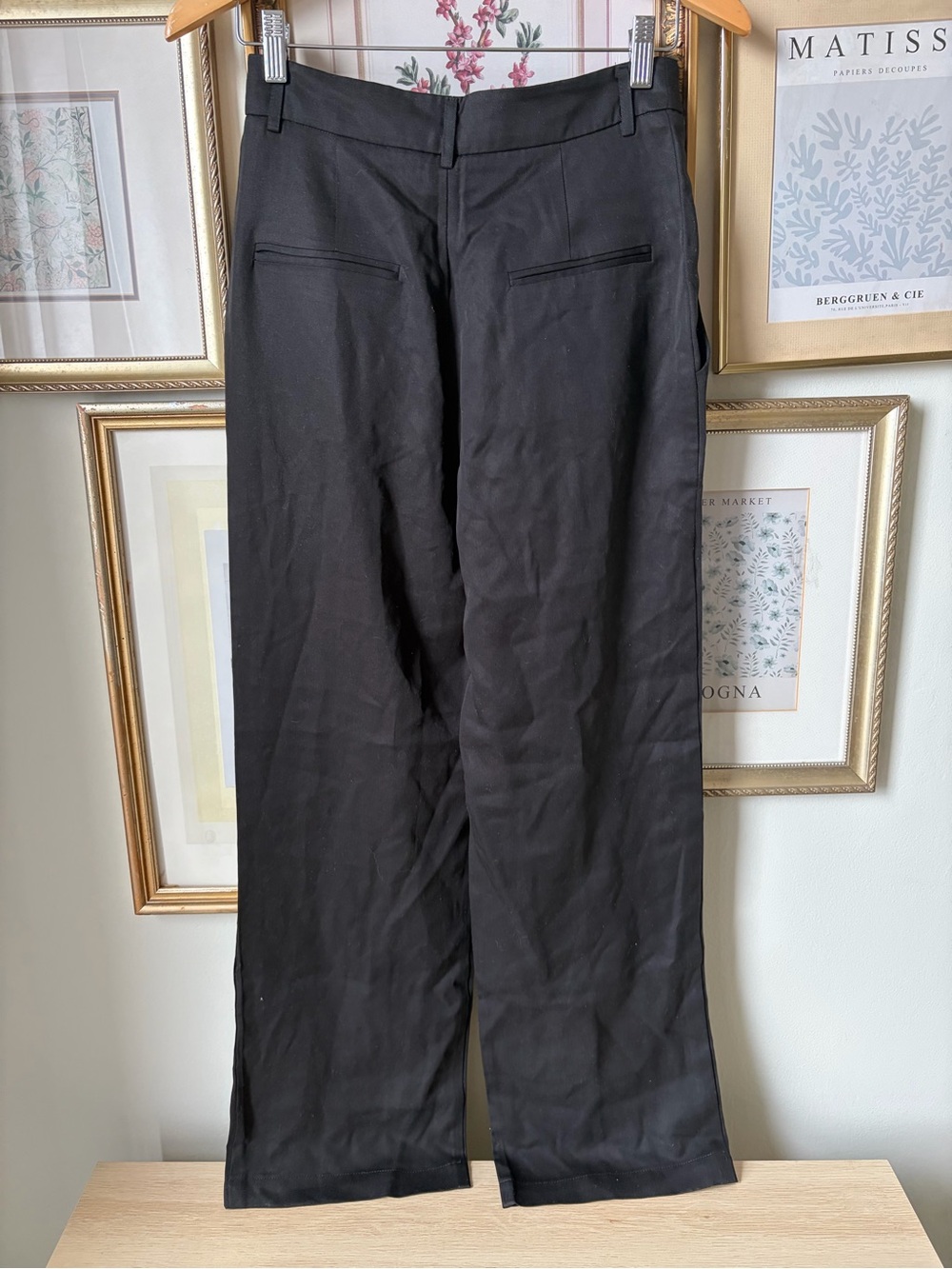 Reformation Mason Pants Black 4 - Picture 6 of 12